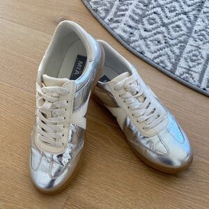 MIA Women's Shimmering Silver Athletic Shoes